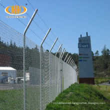 High quality used chain link fence panels in metal wire mesh
